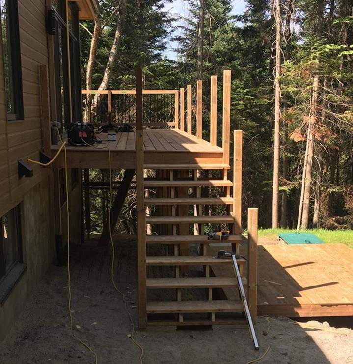 Travaux d'agrandissement Sainte-Agathe-des-Monts